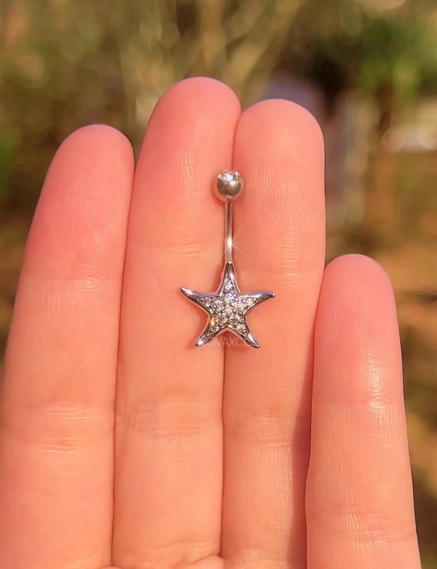 Starfish Minimal Belly Ring