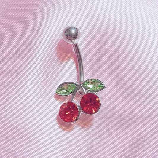 Cherry Belly Button Ring