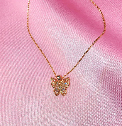 Enchanted Butterfly Necklace