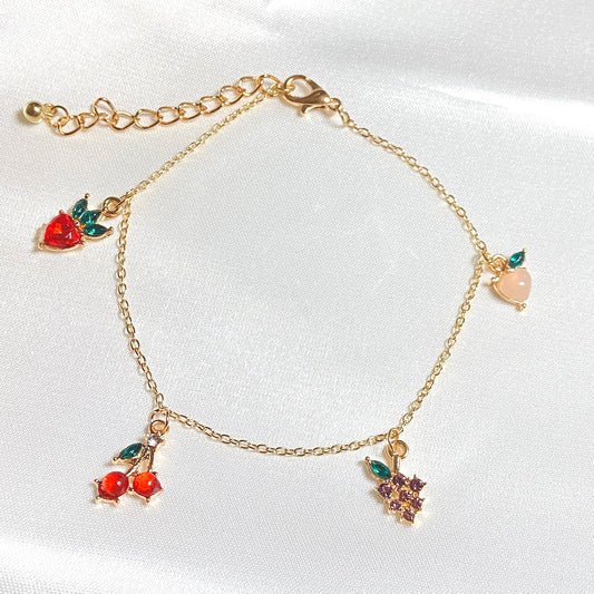 Fruit Charm Anklet