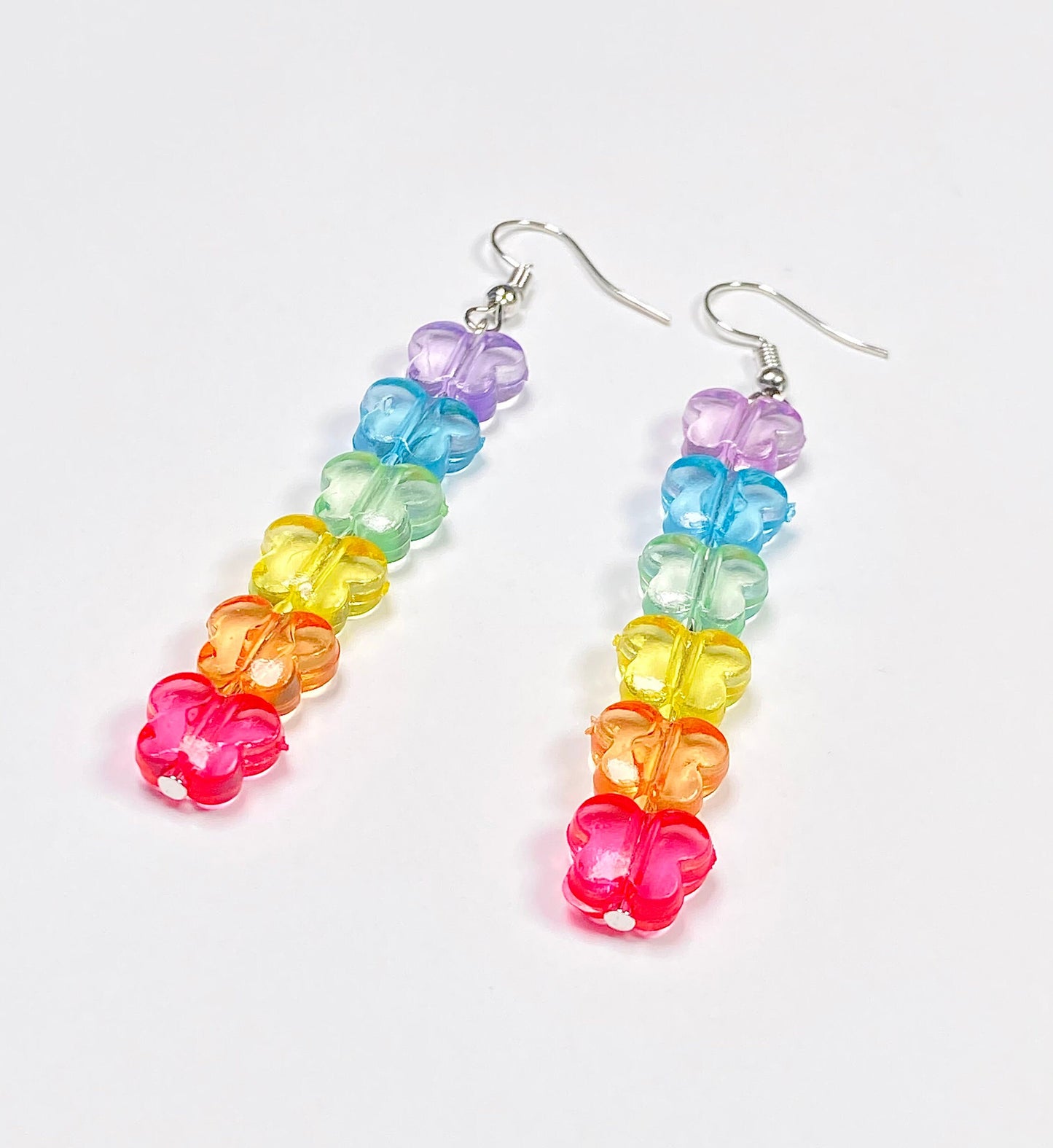 Rainbow Butterfly Earrings