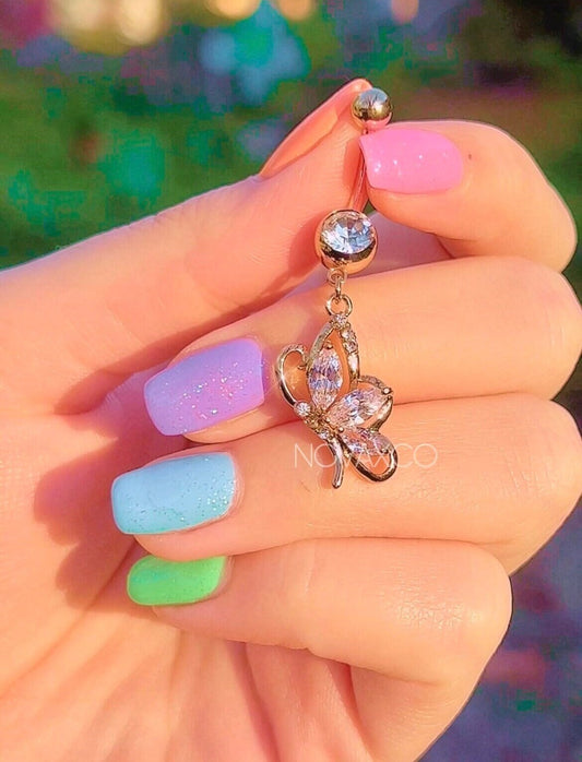 Fairy Butterfly Belly Ring