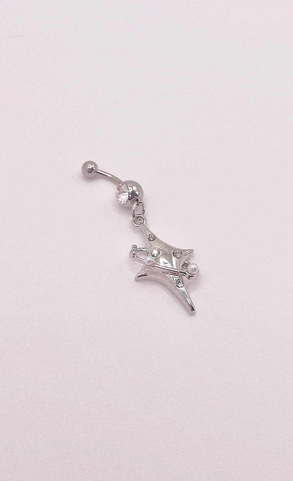 Starburst Dangle Belly Ring