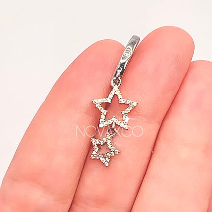 Star Clicker Belly Ring