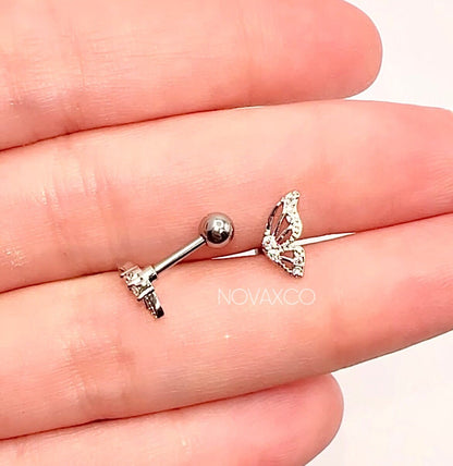 Butterfly Wings Helix Piercing