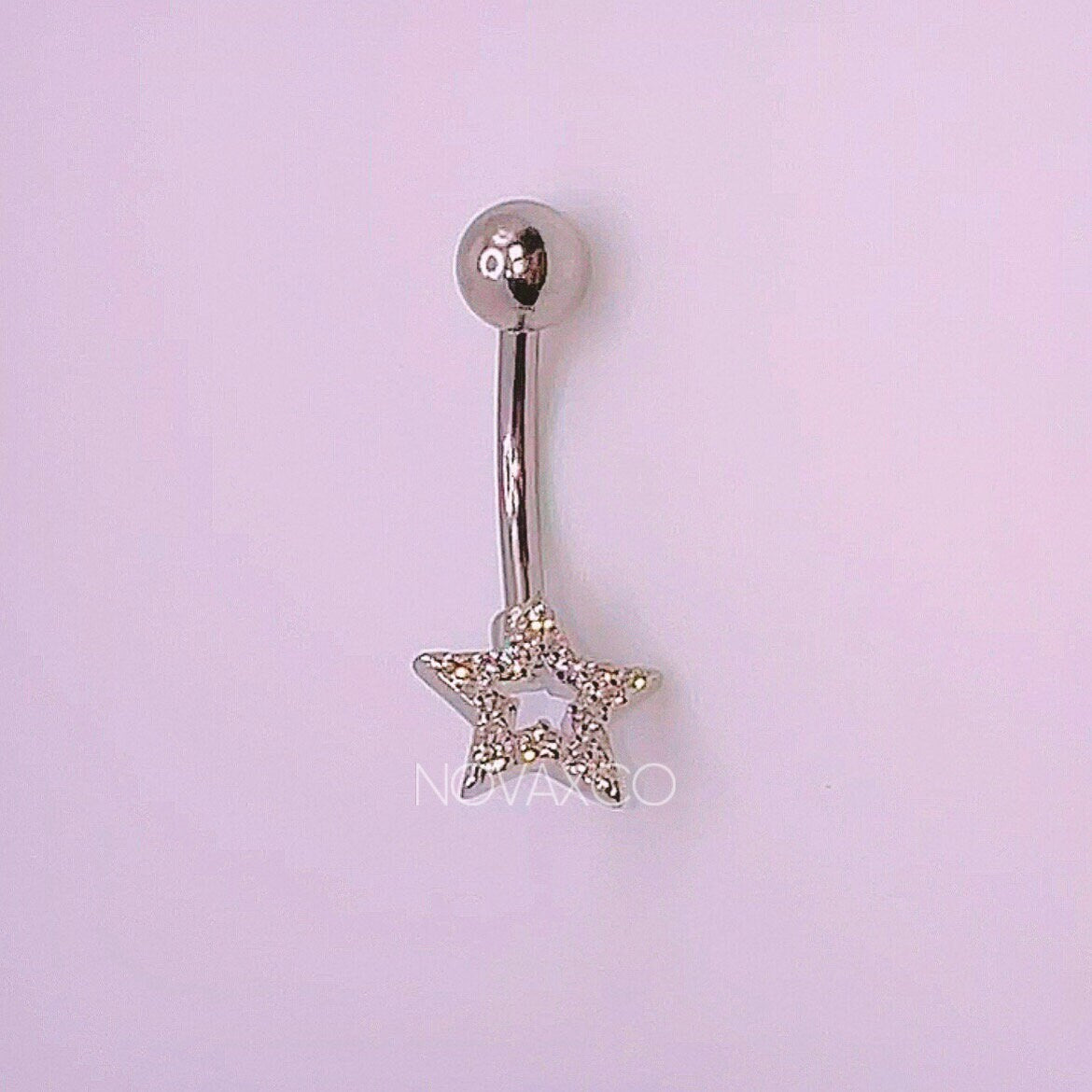 Minimalist Star Belly Button Ring