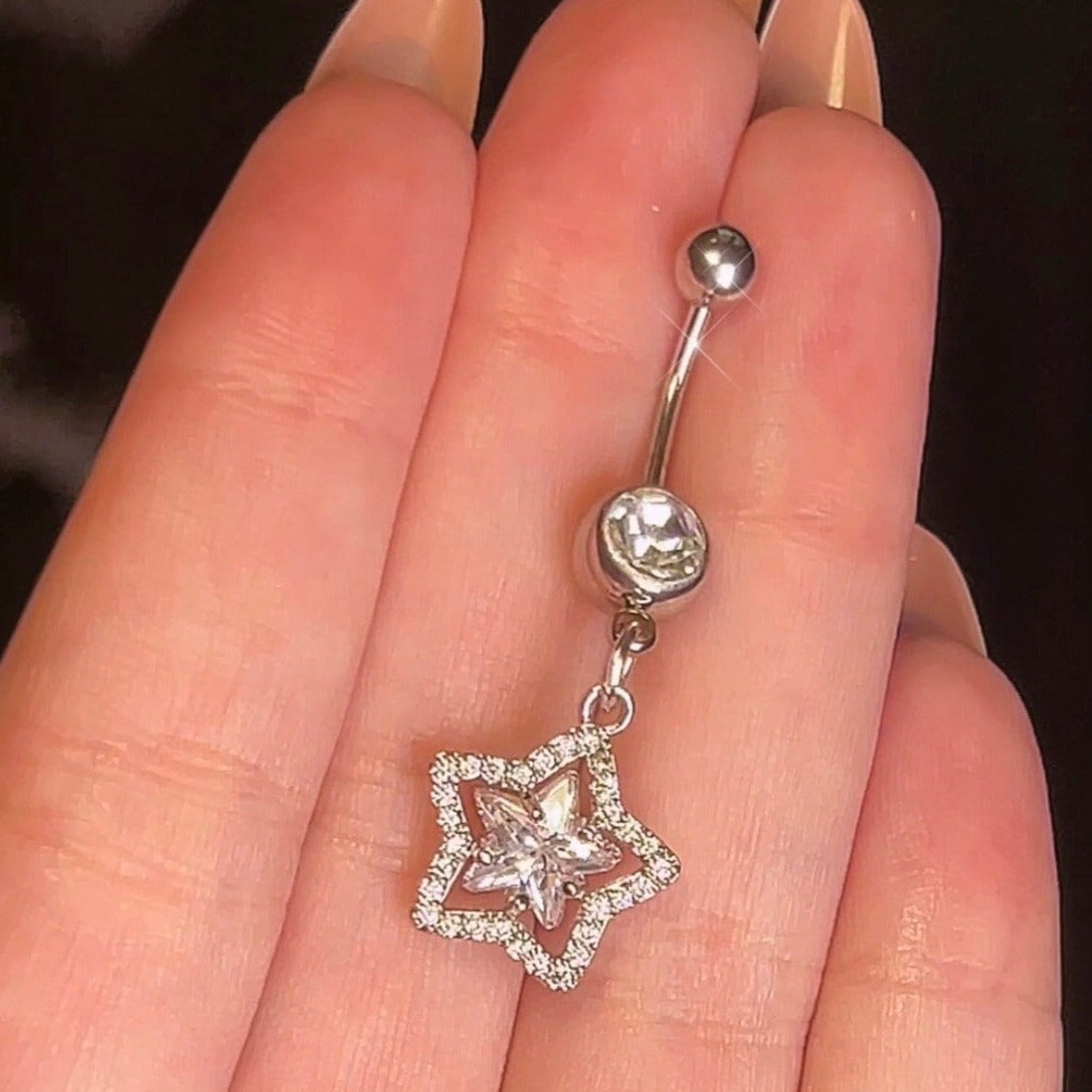 Super Star Dangly Belly Ring