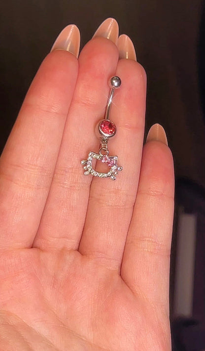 Kitty Belly Button Ring