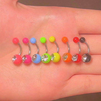 Y2K Neon Belly Bars