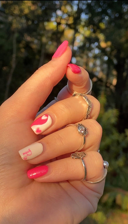 Snake Opal Ring Set