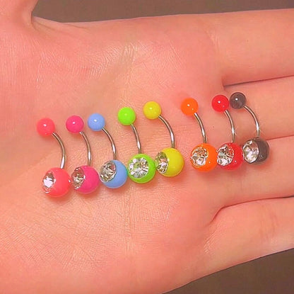 Y2K Neon Belly Bars