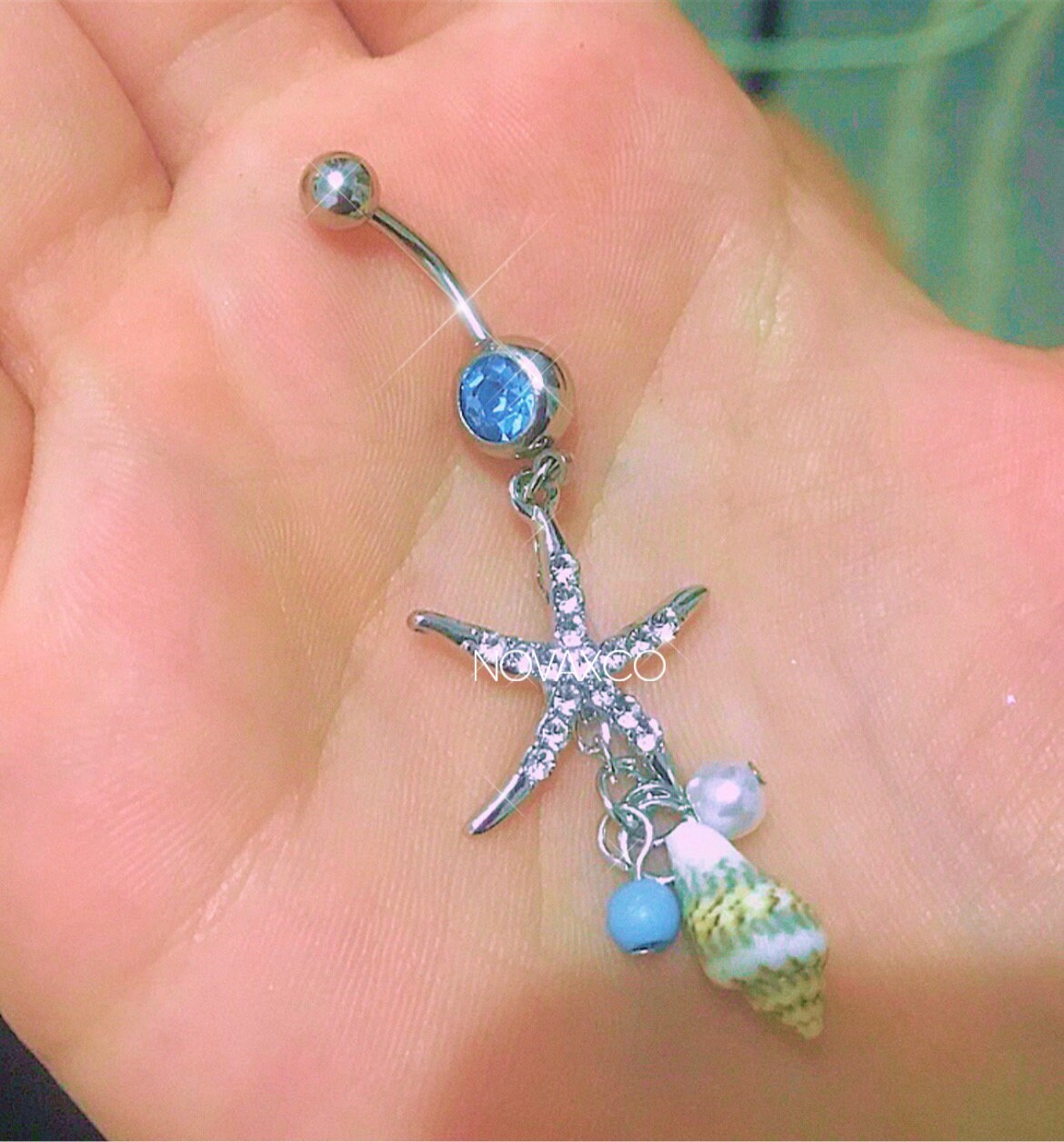 Starfish Belly Ring