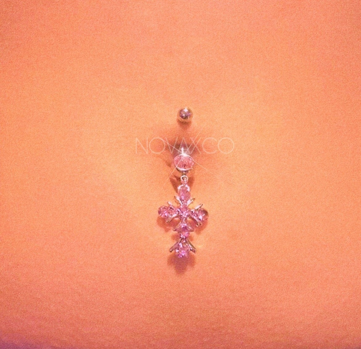 Lolita Cross Belly Ring