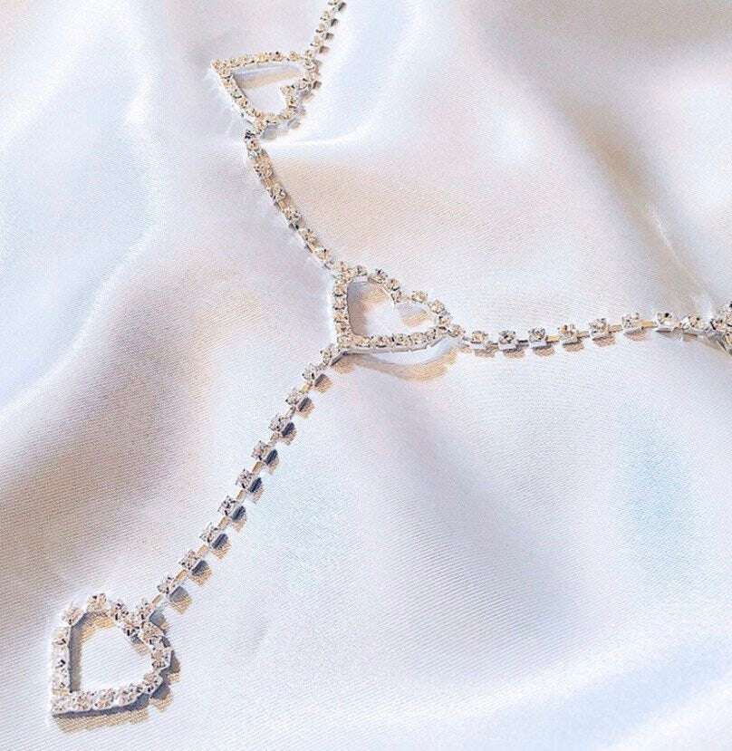 rhinestone hearts