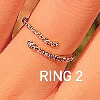 snake ring set